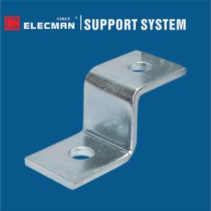 Quality 2 Hole Offset Zee Strut Z Bracket For Plumbing Galvanized Steel wholesale