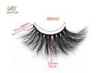 Customized Natural Black 20MM 5D Volume Lashes
