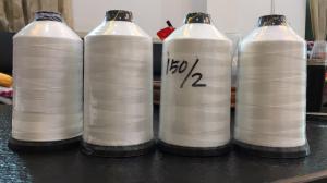 Quality White 1000g Polyester Quilting Thread Tear Resistant For Mattress wholesale