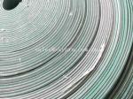 Non - Skid 1mm PVC Conveyor Belt Industrial Conveyor Belts With Skirt Sidewall
