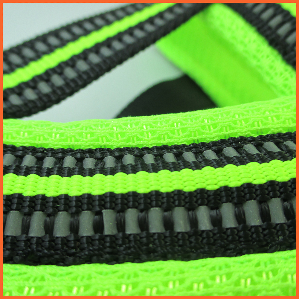 Easy Clean Flash Light Nylon Dog Harness Rope Leash New Technology