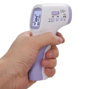 Quality Medical Non Contact Forehead Thermometer Body IR Thermometer Abs Material wholesale