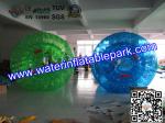Exciting Green Huge Inflatable Walk On Water Ball , Person Inside Ball