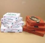 E flute corrugated paper pizza boxes