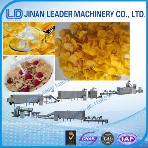 China Breakfast Cereal Corn Flake Processing Machine maize flakes making machine on sale