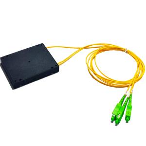 Quality 1X2 SC APC Fiber Cable Splitter Operating Wavelength 1260mm-1650mm wholesale