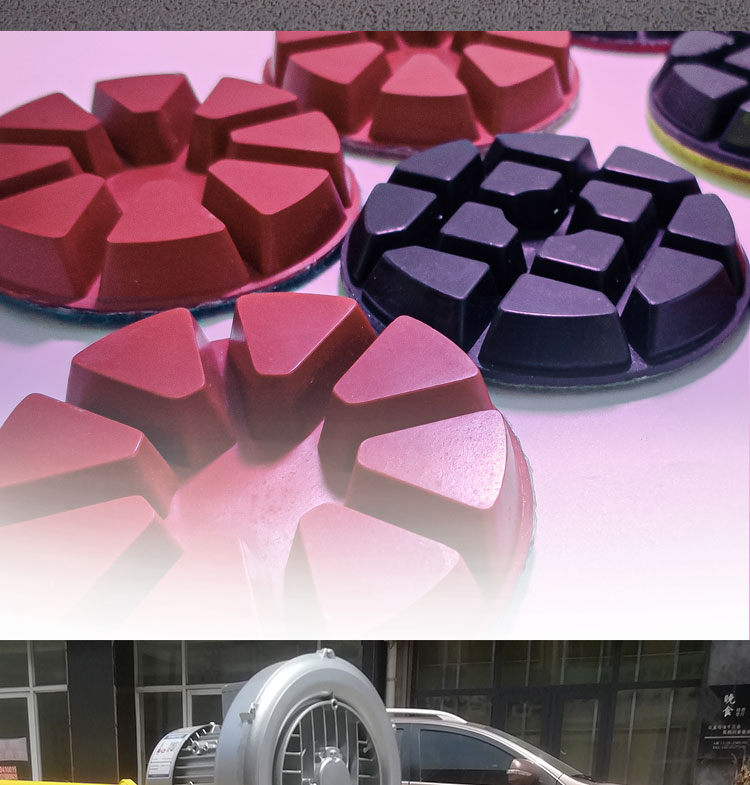 3" 4" Resin Bond Diamond Grinding Abrasive Pad for Concrete Floor Surface on Grinder