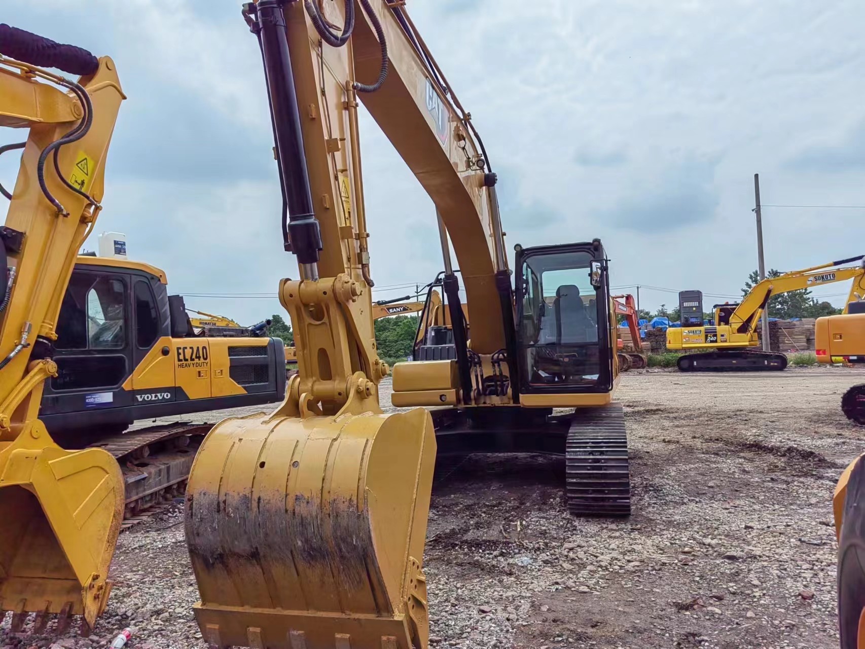 Used Cat Original 320 320gx 320gc High Quality 6 Cylinder Cat Excavator