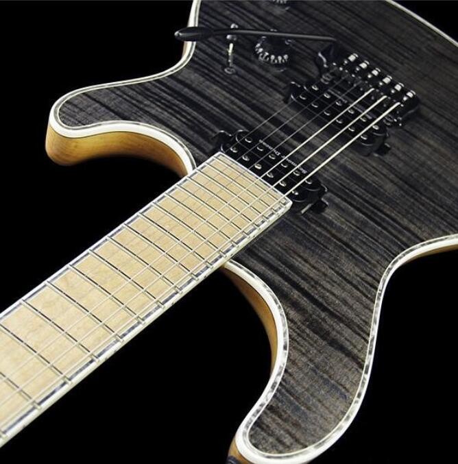2017 top purple rain MAYONES Regius Pro 6 Vintage Maple Fingerboard T-GRA-G Electric Guitar Abalone Binding