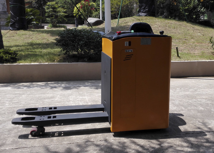Seated Type Electric Pallet Truck 2 Ton Strong Power Good Looking With EPS System