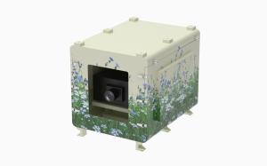 Quality IP66 Waterproof Rating Air Conditioning Projector Housing with Wall Mount Installation wholesale