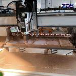 Cabinet Wardrobes Woodworking CNC Router With Spindle Motor