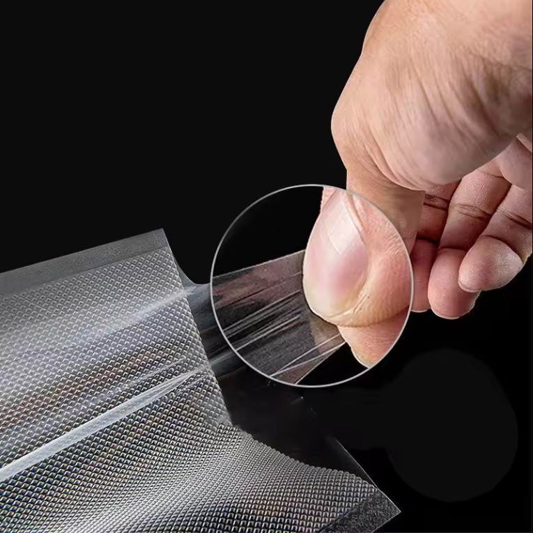 Embossed Vacuum Storage Sealer Bags Seal Food Packaging Bags Vacuum