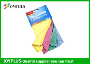 Quality Microfiber Cleaning Cloth 4PK Absorbable Microfiber Kitchen Towel Set wholesale