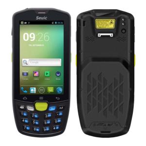 Quality Android 9 Wifi 4G Barcode Scanner Pistol Grip NFC Reader 4500mah wholesale