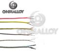 Fiberglass Insulation Material Type K Extension Cable 24 Awg Brown / Yellow /