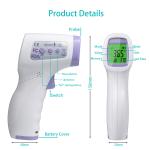Digital Thermometer forehead non contact body electronic baby infrared