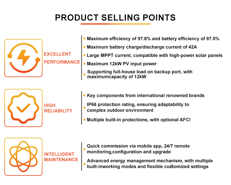 360V 3kw 4.6kw Single Phase Hybrid Inverter IP66 5kw 6kw Hybrid Solar Inverter On/Off Grid 360V 3.6kw Solar Inverter with MPPT
