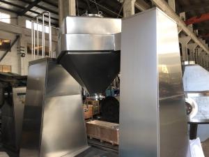Quality SUS316L Square Shape Industrial Mixing Machine For Powder And Partical Product wholesale