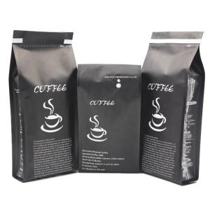 Quality Flat Bottom Biodegradable Kraft Paper Tea Bag 250g Side Gusset wholesale