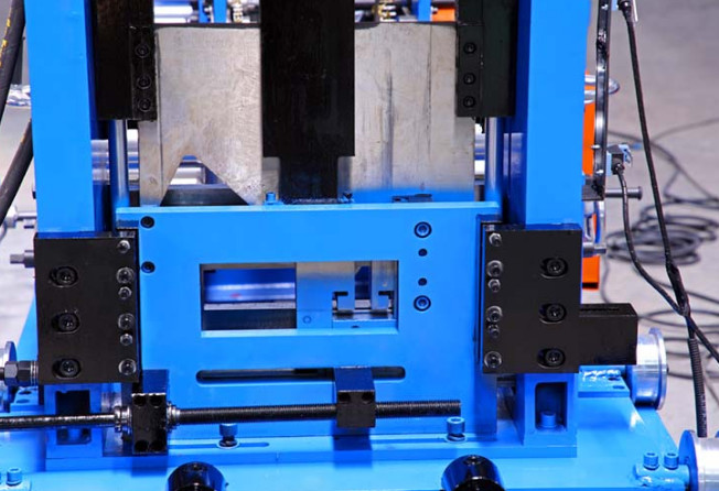 Cr12 Cutter Thickness 1.2 1.4mm C Purlin Forming Machine