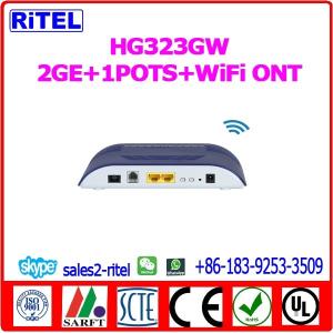 Quality HG323GW 2GE+1POTS+WiFi GPON ONT wholesale