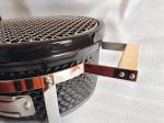 Table Black Ceramic Kamado Grill BBQ Stainless Steel Kitchenware