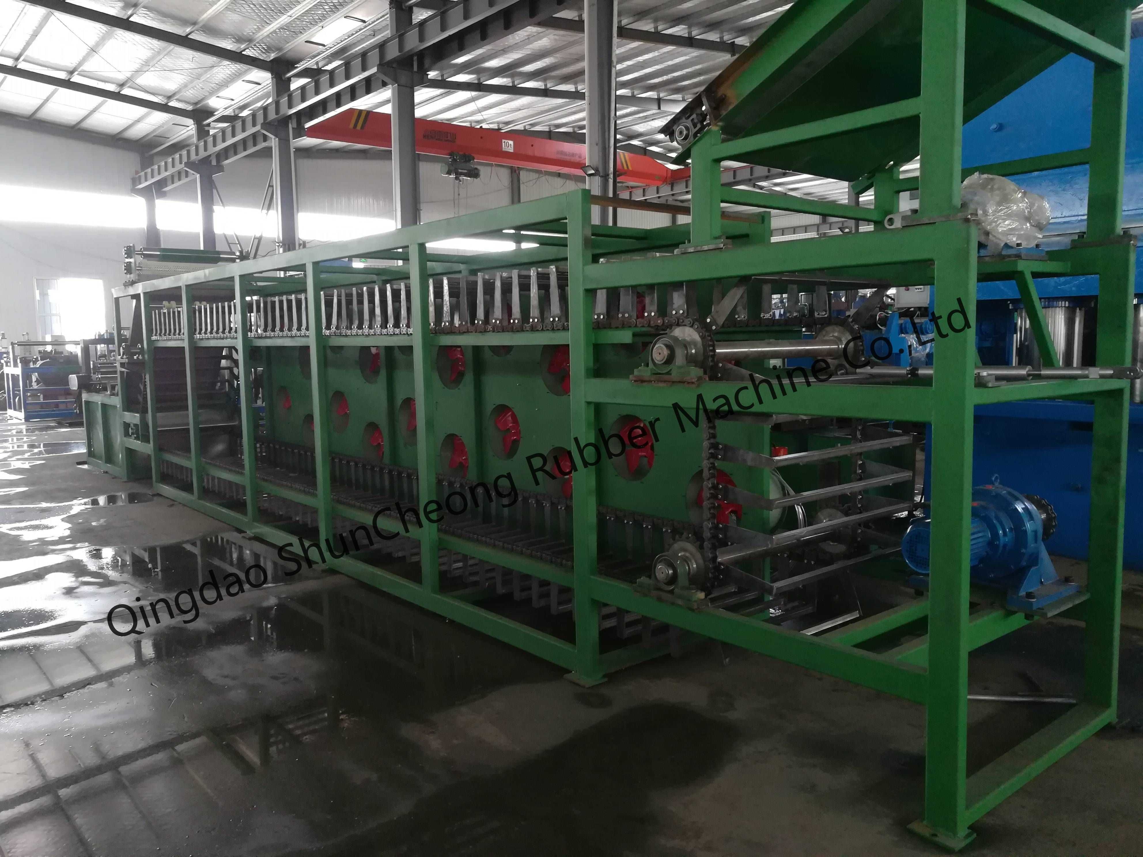 Customized XPG-800 Rubber sheet cooling machine with air cooling