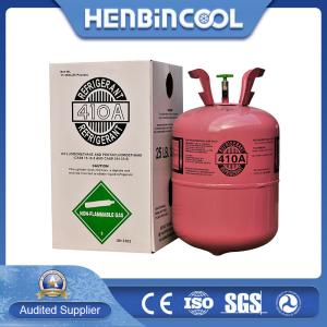 Quality 25lb 11.3kg R410A Refrigerant Disposable Cylinder Inflammable Gas wholesale