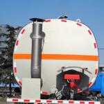 43500L 28t Insulated Tanker Trailers For Palm Oil Crude Oil Bitumen