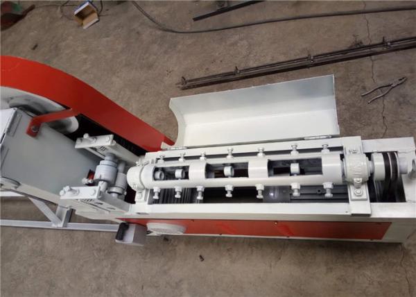 Stainless Steel Wire Straightening And Cutting Machine , Steel Bar Straightening