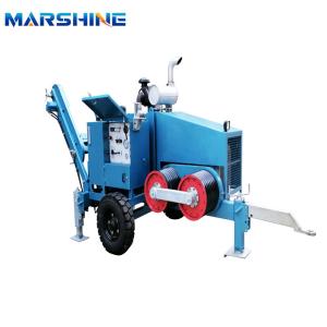Quality Overhead Transmission Line Stringing Equipment Hydraulic Puller 60Kw wholesale