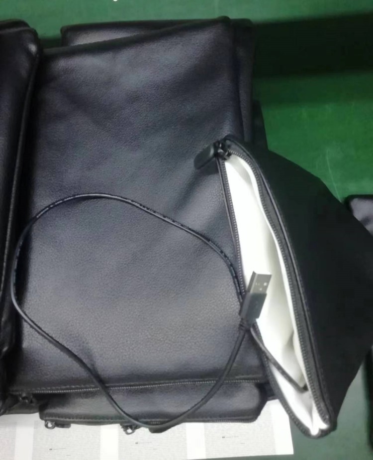 Size 30x20cm Custom Heating Bag With USB Plug For Cheese Nacho Milk