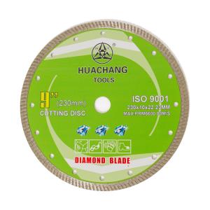 Quality 230x22.2 Thin Turbo Diamond Blade For 9 Inch Angle Grinder 9 Inch Stone Cutting Disc wholesale
