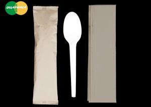 Quality Food Grade Spoon Disposable ECO CPLA Cutlery Heat Resistance wholesale