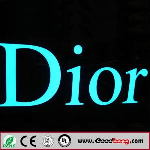 Quality outdoor vacuum forming acrylic led channel letter signs wholesale
