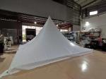 Durable Aluminum Gazebo Pagoda Tent With PVC Roof For Weatherproof Outdoor