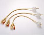 20cm 40cm Silicone Coated Latex Foley Urinary Catheter Balloon 1.5ml