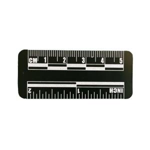 Quality P133 5cm black magnetic photographic evidence scale wholesale