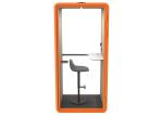Easy Install Phone Room Sound Reduce Single Person Calling Booth Office Employee