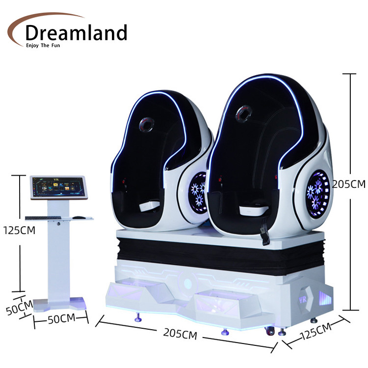 Experience the Next Level of Entertainment with VR Cinema 9d Vr 200KG Seats 2 Seats
