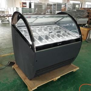 Quality Gelato Ice Cream Display Freezer wholesale