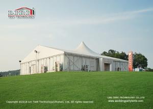 Quality Luxury Waterproof High Peak Wedding Marquee with Glass Walls 20x30m wholesale
