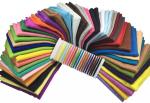 Color Non Woven Polyester Felt Fabric Roll 10 - 200gsm