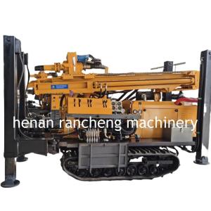 Quality 55KW Power 180m Deep Crawler Mounted Water Well Drilling Rig Machine wholesale