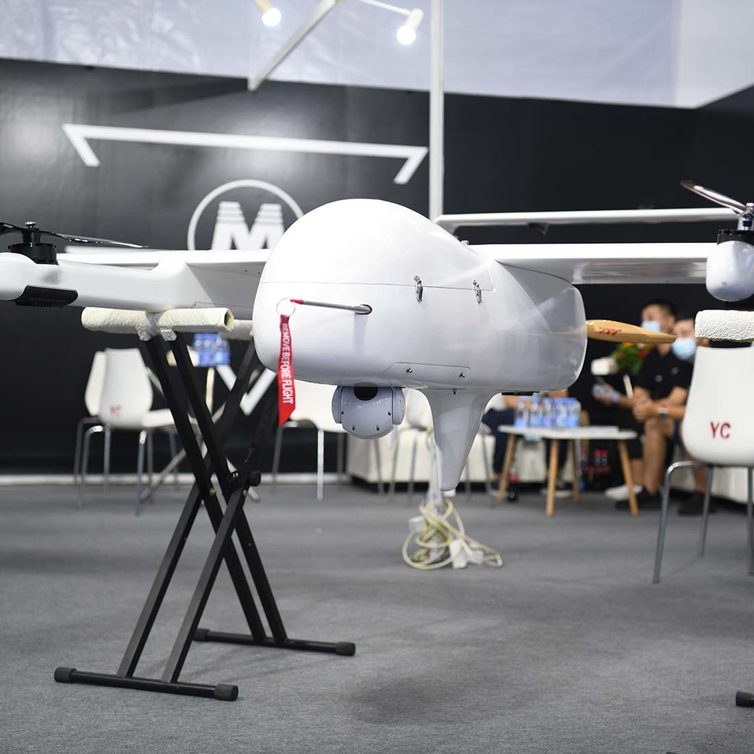 3 Lights High Stabilization 30x EO Sensor UAV Payload Laser Ranging Camera