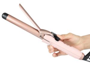 Quality PTC 49W Ceramic Hair Curler , LCD Electric Hair Curling Iron wholesale