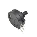 High Accuracy Carbon Film Potentiometer , RVS28 28mm Rotary Type Potentiometer