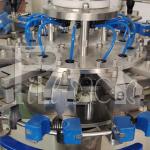 1500BPH Automatic Carbonated Drink Filling Machine 2L Glass Bottle Aluminum Cap
