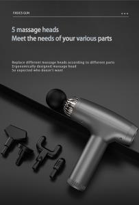 Quality Black Mini Massage Gun 2500mAh Battery Operated Massage Gun wholesale